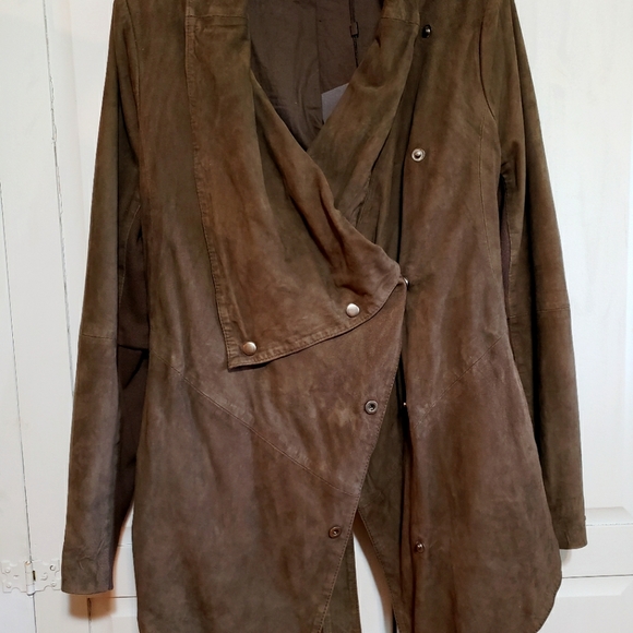 MUUBAA Suede Jacket MED - Picture 8 of 9